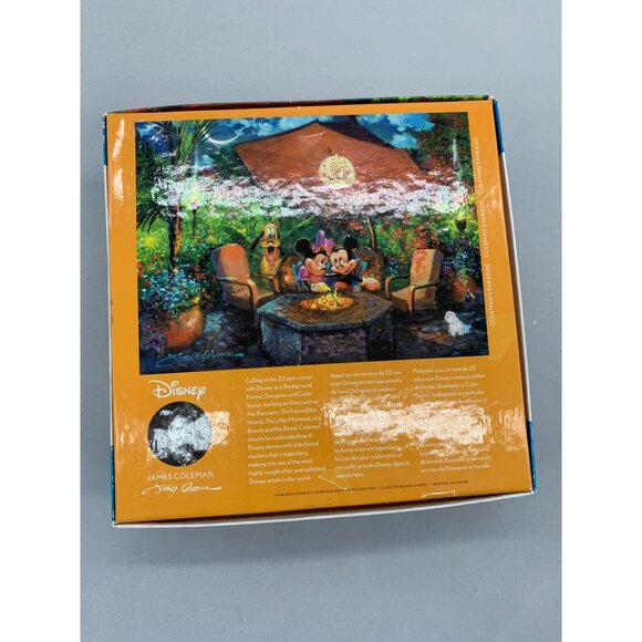 Ceaco Disney Fine Art Jigsaw Puzzle - Mickey & Minnie - Coleman Paradise 1000pc - Picture 10 of 10